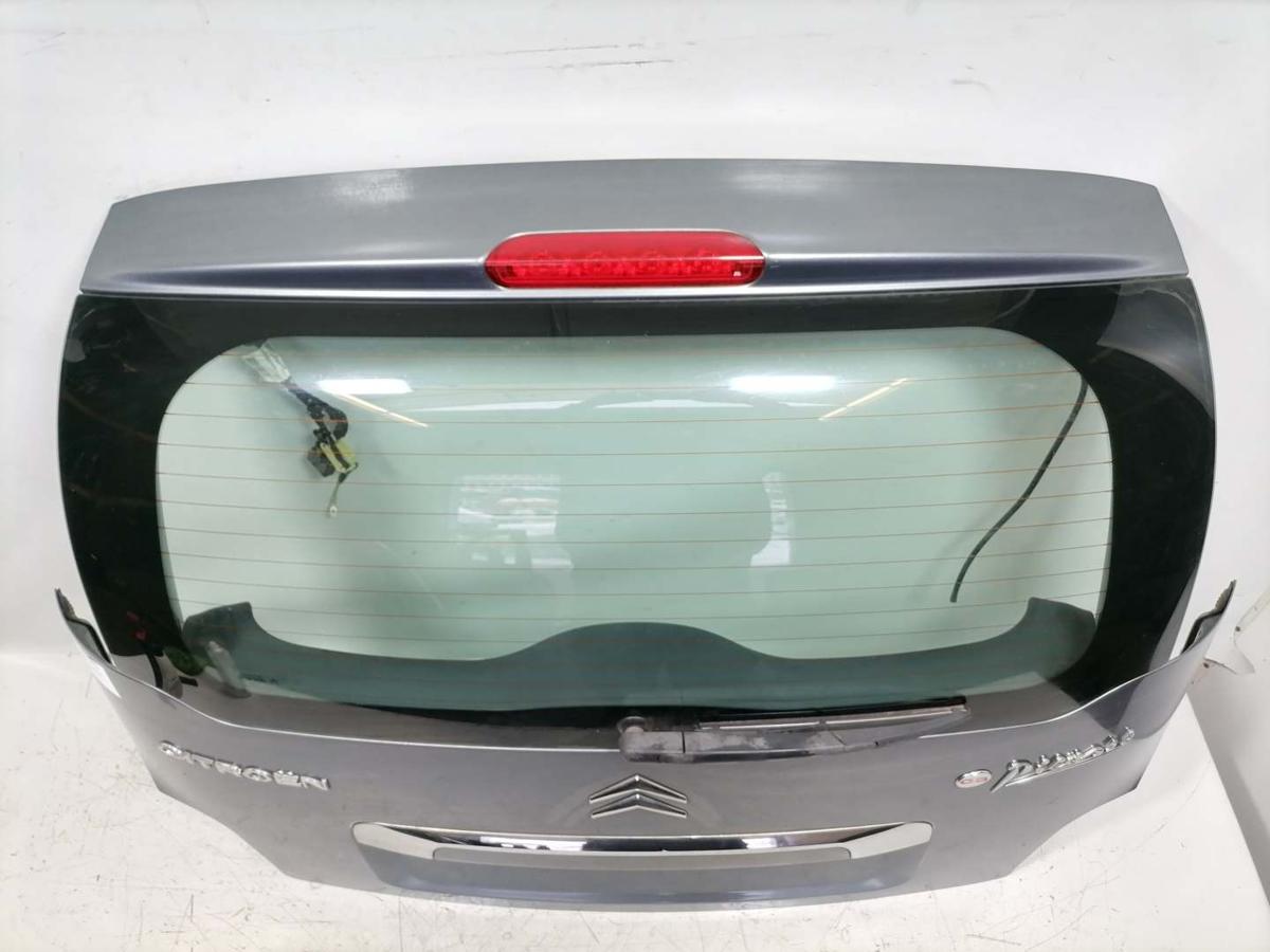 Citroen C3 Picasso original Heckklappe mit Heckscheibe KTH Thorium Grau Bj.2010